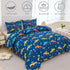 Set 3 Set Sets ZRNBAST Cartoon Car Kids Comforter Full Pieces Construction Bedding for Boys Deep Blue Trucks Bedding