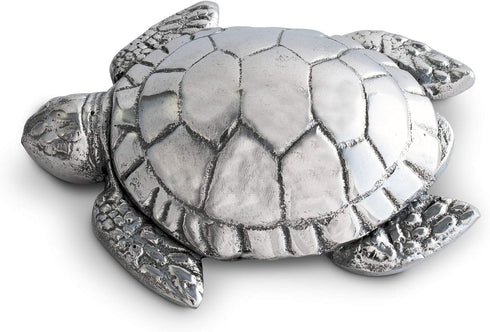 Arthur Court Designs Aluminum Ocean Sea Turtle Bottle Opener, 4 inch x 3 inch, Bar Tool Decoration