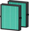 MK04 MG04JH Replacement Filters, Compatible with MK04 MG04JH Air Purifier, H13 True HEPA Green Filter, 2 Pack