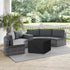 12 Oz (23" 23" 18" Covers & All Square Ottoman Cover, Waterproof UV & Weather Resistant Patio Garden Furniture Stool