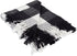 DII Buffalo Check Collection Rustic Farmhouse Throw Blanket, 50x60, Black/White