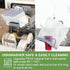 SPLF 12 Pack Dishwasher Safe Reusable Storage Bags, Extra Thick Freezer Bags, Leakproof Silicone and Plastic Free