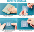 Double Sided Adhesive Hooks - 20 Pack + 4 Pack Wall Hanger Holder, 13.2lb Max for Bathroom, Kitchen, Office