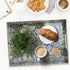 Stylish Seaweed Serving Tray with Handles for Home Decor