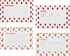 C.R. Gibson Fruit Double Sided Recipe Card Set, 4" W x 6" L, Multicolor