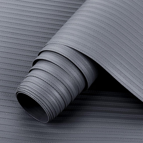 Drawer and Shelf Liner - Grey Non Adhesive Refrigerator Mats, Washable Plastic Pantry Liners for Kitchen