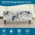 Bands,M,10 CRFATOP Printed Rectangle Ottoman Stool Cover Stretch Folding Storage Footstool Bench Slipcovers Upholstered