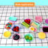 24 pcs Silicone Cupcake Baking Cups, Reusable Non-Stick Liners for Muffins, Pastry Cake Molds in 3 Shapes Multicolor