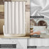 ALYVIA SPRING Extra Long Fabric Shower Curtain Liner, Waterproof 72" x 84", Soft & Lightweight with Magnets