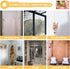 KXLife 2Pcs Small Tension Rod, Adjustable 11 to 17 Inch Mini Spring Loaded Curtain Rods for Windows and Closets