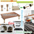 Cutting Board Adjustable Feet - Wood Kit to Elevate and Skid-Proof Your Countertop Cutting Board, Beige