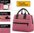 HOMESPON Insulated Lunch Bag for Women Men, Cooler Lunch Tote for Work Picnic (Rose)