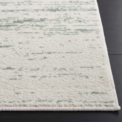 2'6" 6' (ADR113X) SAFAVIEH Adirondack Collection Runner Rug - x Runner, Sage & Ivory, Modern Ombre Design, Non Shedding