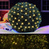 LED Christmas Net Lights Outdoor Christmas Decorations for Bushes,100LED 5ftx5ft Connectable Green