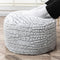 Asuprui Pouf Ottoman Unstuffed Floor Poof Seat Pouf Ottoman Foot Rest Soft