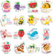 16 Pcs Cute Fridge Magnets, Fun Puns Magnetic Stickers for Locker, Fridge, Whiteboard