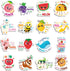 16 Pcs Cute Fridge Magnets, Fun Puns Magnetic Stickers for Locker, Fridge, Whiteboard