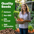 2 Pack 6000 HOME GROWN Tendersweet Carrots Seeds - Non-GMO Heirloom Carrot Seeds for Planting Outdoors - High- (Daucus