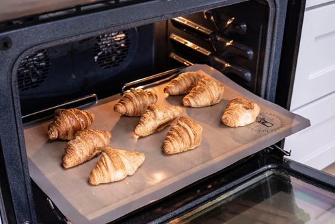 Full Size Baking Mats - Pack of 2, Oven Safe, Non-Stick Silicone Baking Sheet Liners