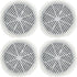 Ontheone True HEPA Filter Replacement - 4 Pack Compatible with Frida Baby 3-in-1, RIGOGLIOSO, and JINPUS GL2103.