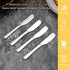 Set 4 Homquen Stainless Steel Butter Knife, Butter Spreader, Butter Knives, Butter Spreader Knife for Kitchen