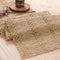 Niviy Burlap Boho Table Runner for Boho Chic Home Decor 48 Inches
