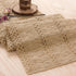 Niviy Burlap Boho Table Runner for Boho Chic Home Decor 48 Inches