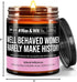 Wax & Wit Funny Soy Candle Gift for Women, Humorous Aromatherapy Candle, Ideal for Housewarming, Birthday – Island