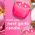Glade Candle Exotic Tropical Blossoms, 3-Wick Fragrance Candle Infused with Essential Oils, 6.8 Oz, 3 Count
