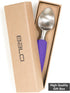 BALCI Ice Cream Scoop - Heavy Duty Stainless Steel Ice Cream Scooper with Non-Slip Rubber Grip