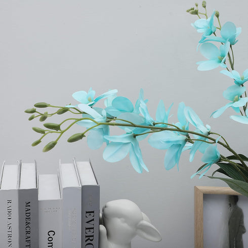 10 Pack Artificial Orchid Flowers, Fake Dancing Lady Orchid for Wedding, Home, Office, Party Decoration