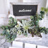 Supla 3 Pcs Realistic Eucalyptus Leaves Bushes, Faux Greenery Stems in Grey Green 14.6" Tall for Vase Bouquets Wreaths