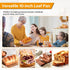 2-Pack 10In Loaf Pan, Nonstick Bread Pans, Banana Bread Pan, Bread Pans for Homemade Bread, Loaf Pan for Family