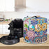 Colorful Boho Mandala Pressure Cooker Cover with Handle and Storage Pocket for Air Fryer and Toaster