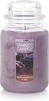 Yankee Candle Dried Lavender & Oak Scented Classic 22 Oz Jar, Single Wick Aromatherapy Candle