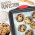 Baking Pan, Carbon Steel Non Stick Oven Baking Sheet Oven Bakeware Baking Set with Silicone Handle Deepened Design Baking Tray for Oven Bakery, Dishwasher Safe(A-106 Quadrate)