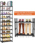 Closets,Shoes OYREL Shoe Rack, Sturdy Metal Shoe Rack Organizer,Narrow Shoe Racks for Rack,Shoe Stand,Shoe Shelf