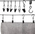 Stainless Steel S Hooks Curtain Clips, 50 Pack Hanging Party Lights Clips Hangers for Photo, Art Craft Display, 2.4