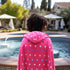 ORIGINAL KIDS 100% -26x50- Hooded Bath Towel Wrap - Cotton Jacquard Reversible Large Hooded Kids Towel - Toddler Shower