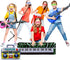 48pcs 80s 90s Inflatable Rock Star Toys, Party Decorations Inflatable Party Props Musical Instrument Blow up Guitar