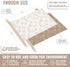 Cozy Set Bread Reusable Bread Bag for Home Bakers | USA Brand | Charming Designs (Bread)
