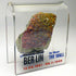 Original Piece of the Berlin Wall - Authentic Souvenir Mounted in Acrylic Display (Small 2"X2", Divided City)