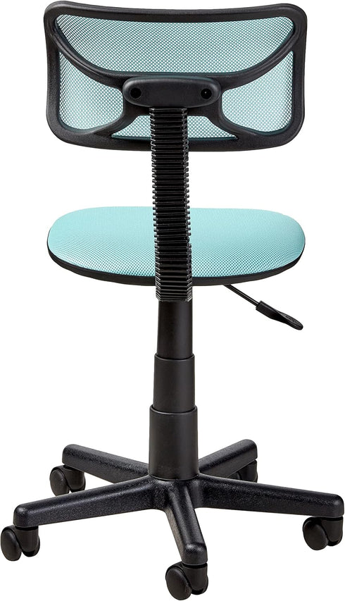 Urban Lifestyle Swivel Mesh Desk Chair, Blue, 20.86D x 22W x 33.46H in