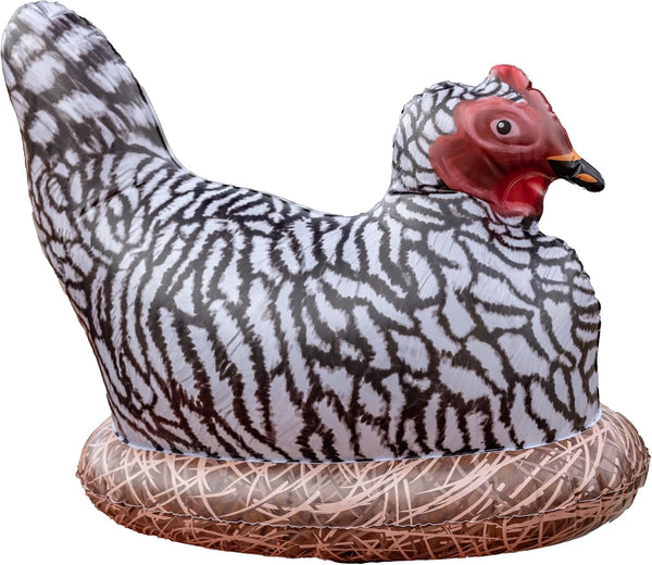 Cawowa Inflatable Chicken, Decorations for Birthday Party Supplies Toy, Wild West Farm Theme