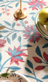 87 Inches Kitchen,Dining,Party,Home,Christmas,12"*87" bilin gaier Farmhouse Berry Red Floral Table Runner for Coffee