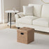 15 Inches 660 lb, ULSF030K01 SONGMICS Mazie Collection - Ottoman with Storage, Footstool, Storage Ottoman with Metal