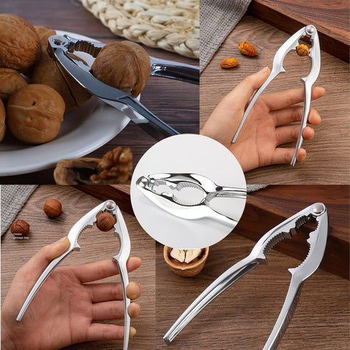 Set, 2 4 Seafood Tool Lobster Crackers & Forks, Stainless Steel for Crab Legs Lobster Nuts