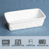 HAOTOP Ceramics Nonstick Baking Bread Loaf Pan, 8.5 x 4.6 Inch (White) by HAOTOP
