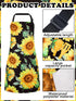 Bencailor 6 Pcs Adjustable Waterproof Kitchen Aprons, Themed Baking Cooking Aprons for Home