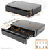 Stand Steady Attachable Under Desk Drawer, Pull-Out Storage Organizer with Smooth Sliding Tracks, Black